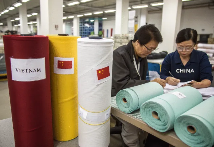 China Fabric Sourcing Hur man väljer och verifierar en inköpsmedel