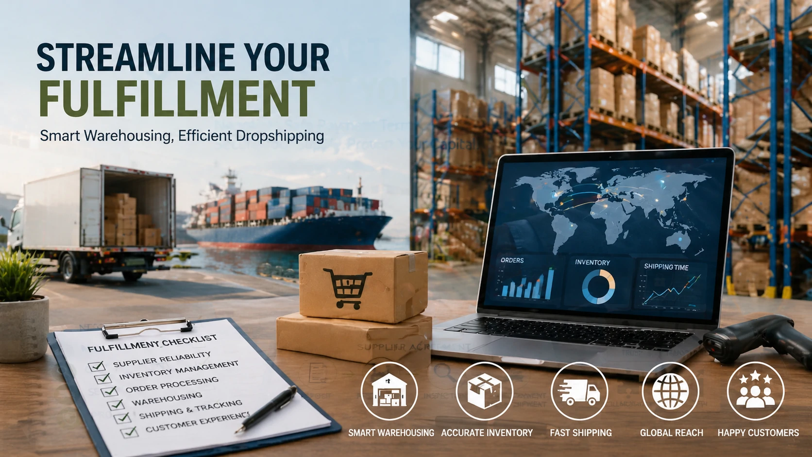 Effektivisera din uppfyllelse: En checklista för lagerhållning och dropshipping i Kina
